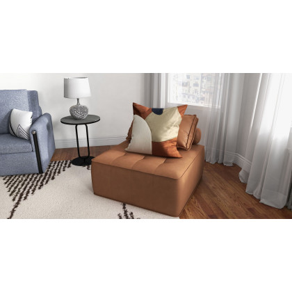 HMR - 77" Queen 2-Seater Linen Sleeper Sofa with Trundle