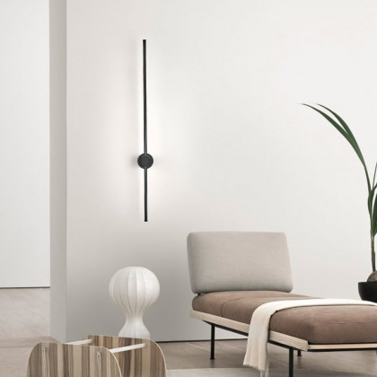 HMR - Black Long Strip Wall Light Linear LED Wall Sconce