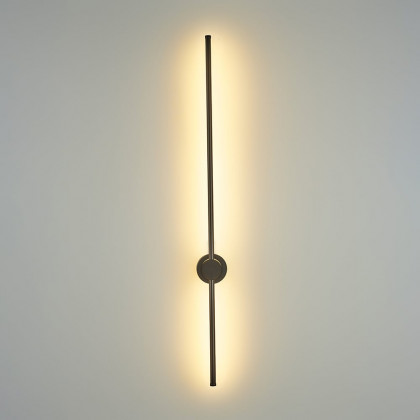 HMR - Black Long Strip Wall Light Linear LED Wall Sconce