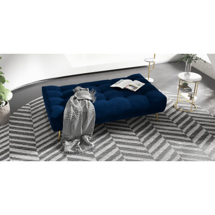 HMR - 3-Tiered End Table with Shelf Marble Top and Metal Frame in White and Gold