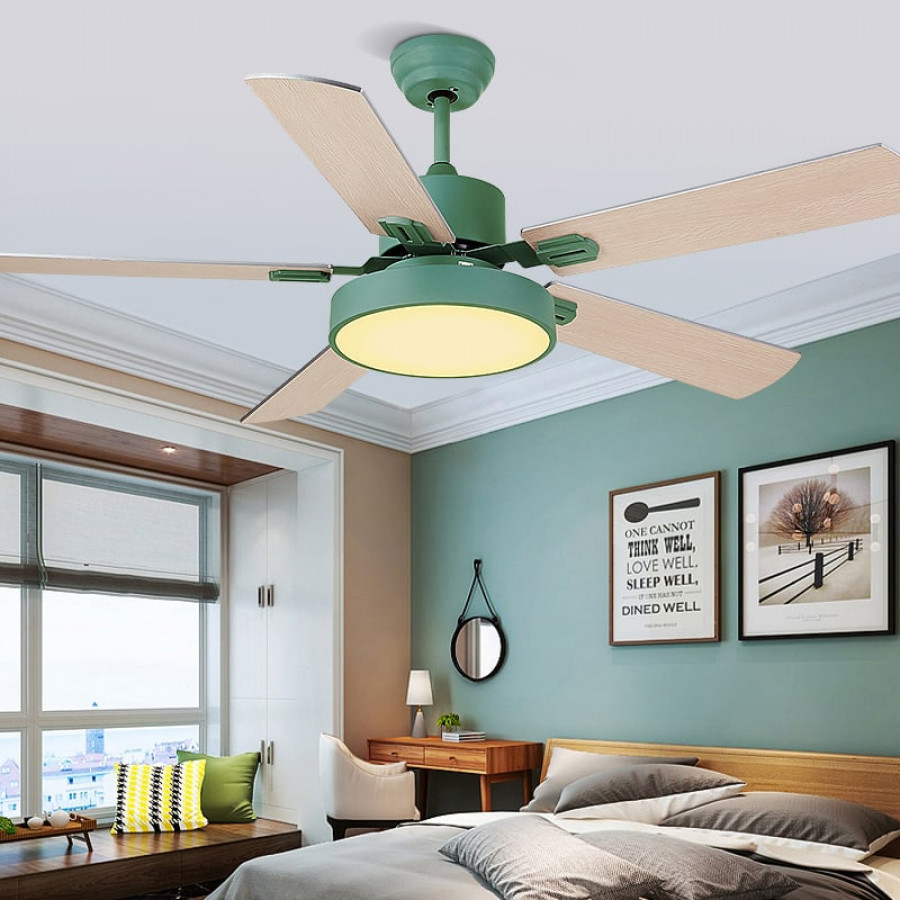 HMR - Ceiling Fan Ultra-Thin Frequency Remote in Green
