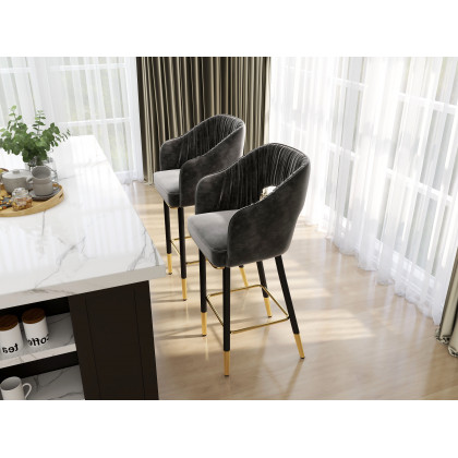 HMR 72" Modern Style Laminate Kitchen Islands with Multi-Storage - White & Black, Engineered Wood