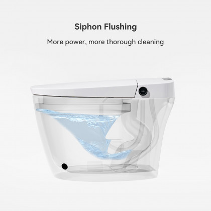 HMR - Smart Bidet Toilet with Foot Sensor Flushing 1.32 GPF