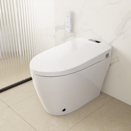 HMR - Smart Bidet Toilet with Foot Sensor Flushing 1.32 GPF