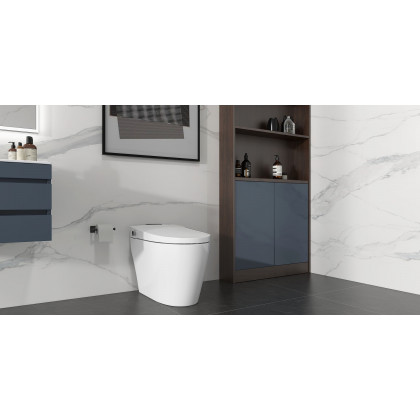 HMR - Smart Bidet Toilet with Foot Sensor Flushing 1.32 GPF