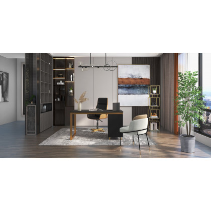 HMR - Bubi Minimalist 5-Light Glass Globe Shade Sputnik Kitchen Island Light Globe Light Black