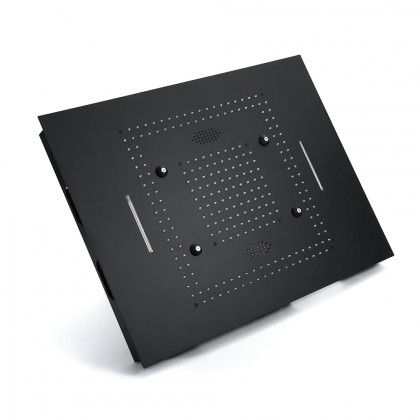 HMR - Wall-Mounted 31" Shower System in Black Rainfall 5 Functions