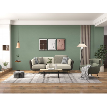 HMR 3 Pieces Japandi Canvas Wall Art Print Hanging Wall Decor Set with Rectangle Frame - Multi-Color, 20"W x 1"D x 27"H, Without 3D