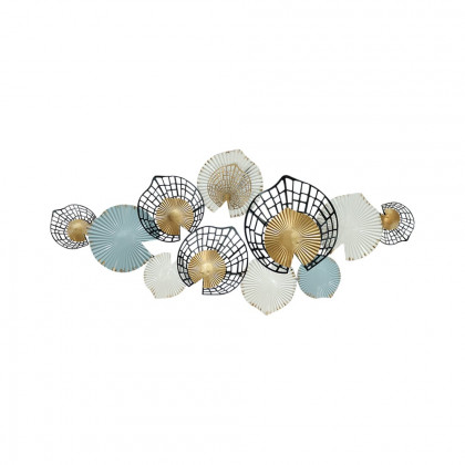 HMR - Modern Hollow-out Flowers Metal Wall Decor Aesthetic art