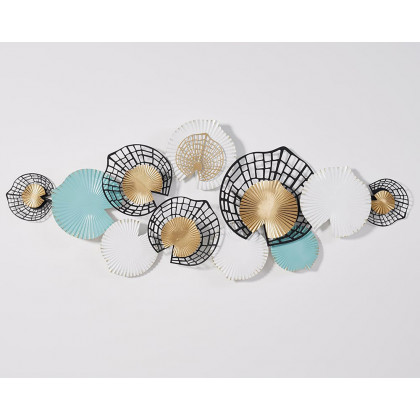 HMR - Modern Hollow-out Flowers Metal Wall Decor Aesthetic art