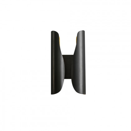 HMR - Modern Brass Wall Sconce 2-Light Decorative Wall Lighting Bulbs Included