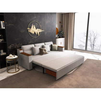 HMR - Natural Abstract Landscape Wall Decor 3D Gold Metal Wall Art 39.4" x 26.8" Living Room