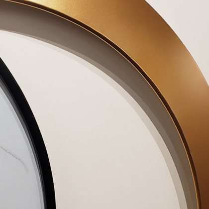 HMR - Modern Geometric Circles Simple Wall Decor Metal Home Art