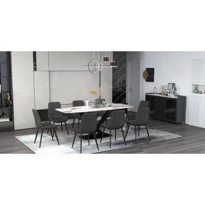 HMR - Kitchen Island Light Geometric Starry Reflection Hanging Light 3-Way