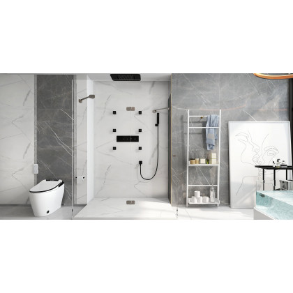 HMR - Automatic Smart Bidet Toilet Child-friendly with Auto Open/Close Lid 1.58 GPF