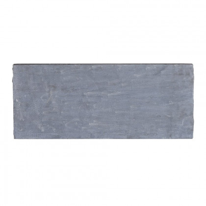 HMR - 33" Farmhouse Black Kitchen Sink Natural Stone Single Large Sink with Drain