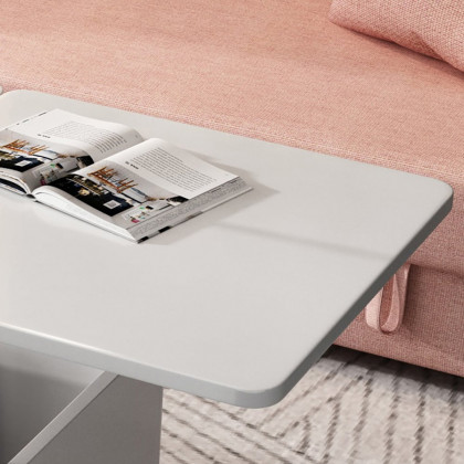 HMR - Modern Multi-functional Coffee Table Extendable with Storage & Lift Top in White