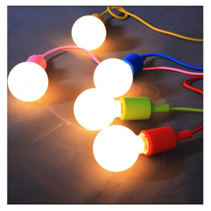 HMR - Colorful Silicone Mini Pendant Light-220V