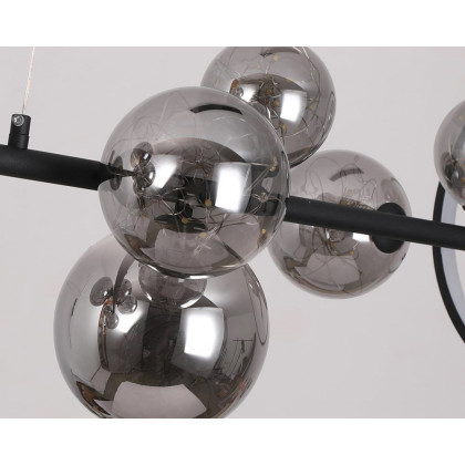 HMR - Modern Kitchen Island Light with Glass Globe Shade Ceiling Pendant Lights