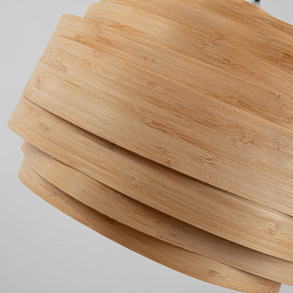 HMR - Mid-Century Modern Wood Pendant Chandelier Light for Living Room Home Deco