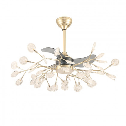 HMR - 37" Firefly Ceiling Fans with 42-Lights 6-Speed Reversible with Remote Control Decor