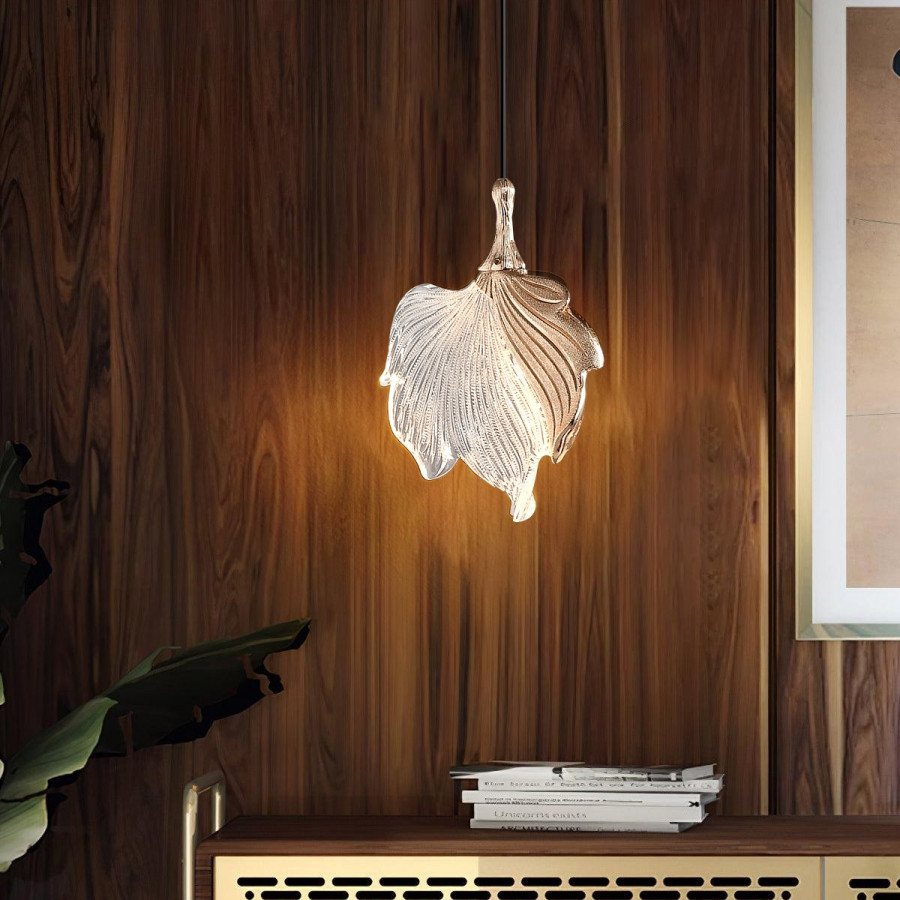 HMR - Gold Dimmable 3-Color Acrylic LED Chandelier Pendant Light