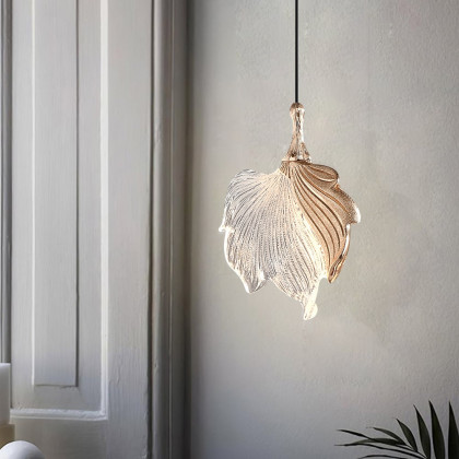 HMR - Gold Dimmable 3-Color Acrylic LED Chandelier Pendant Light