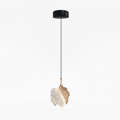 HMR - Gold Dimmable 3-Color Acrylic LED Chandelier Pendant Light