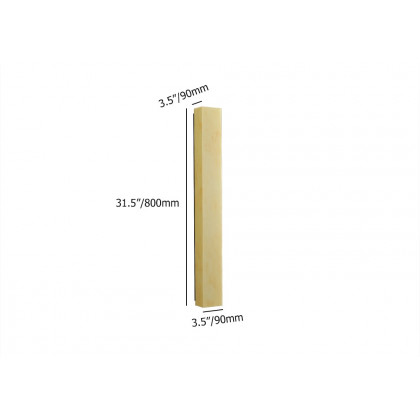 HMR - 34" LED Outdoor Wall Lighting Modern Waterproof IP65 Outside Wall Sconce for House