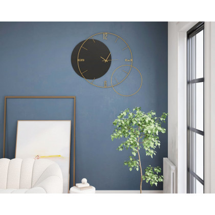 HMR - Modern Round Oversized Wall Clock Home Decor Art