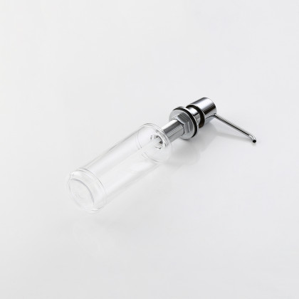 HMR - Modern Deck-Mount Soap Dispenser with Self-Priming Pump in Polished Chrome
