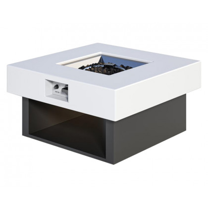HMR - Square Smokeless Propane Outdoor Fire Pit (27.6" Width)