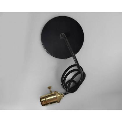 HMR Industrial Loft Mini Pendant 1-Light - Brass
