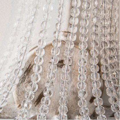 HMR - Crylite 2-Light Indoor Wall Sconce in White, Crystal