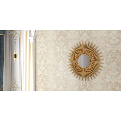 HMR - Brass 2-Light Wall Sconce for Bedroom in 15.4"L