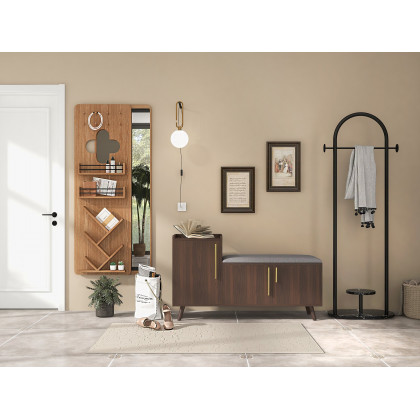 HMR - Globe Plug-in Wall Sconce in Brass