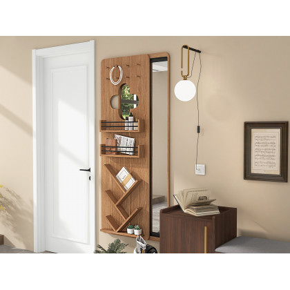 HMR - Globe Plug-in Wall Sconce in Brass