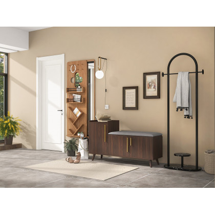 HMR - Globe Plug-in Wall Sconce in Brass