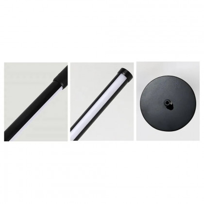 HMR - Mini Cylinder LED Pendant Single Light in Black