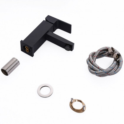 HMR - Dree Dree One Hole Sink Faucet in Matte Black, Brass