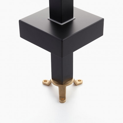 HMR - Dree Standing Faucet with High-Arc Spout in Matte Black