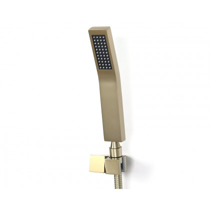 HMR - Ridge Wall-Mount Waterfall Bathtub Faucet in Brushed Gold