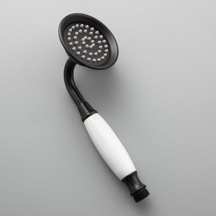 HMR - Vintage Bathroom Rainfall Shower System Handheld Shower in Antique Black