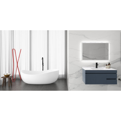 HMR - Brewst Gooseneck Freestanding Filler Faucet in Matte Black
