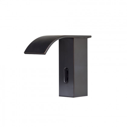 HMR - Automatic Sensor Hot and Cold Bathroom Sink Faucet in Antique Black