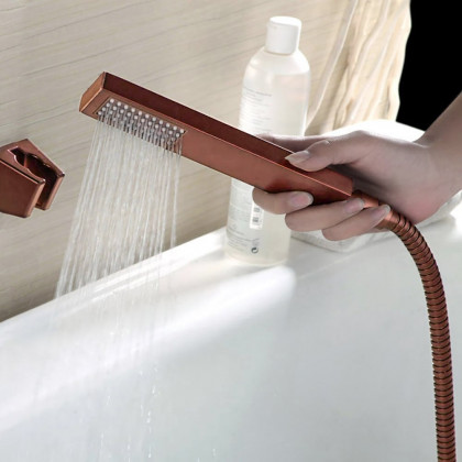 HMR - Milly Waterfall Wall-Mount Faucet and Handshower in Oil Rubbed Bronze