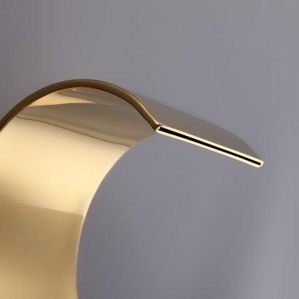HMR - Waterfall 2-Handle Bathroom Sink Faucet Solid Brass in Gold