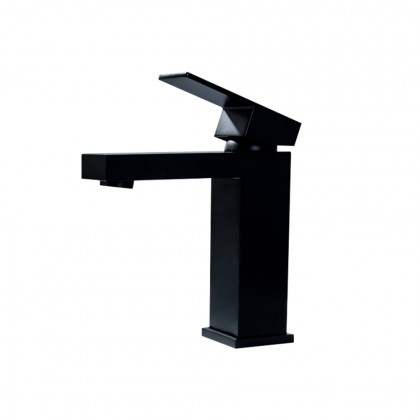 HMR - Vland Single Handle 1-Hole Deck-Mount Sink Faucet in Matte Black