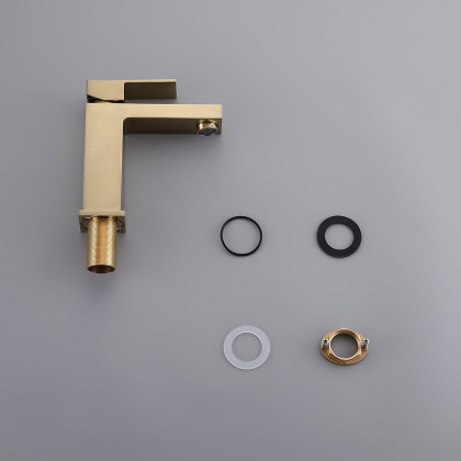 HMR - Deck Mounted One-Hole Single Handle Bathroom Sink Faucet in Vland Stylish Luxury