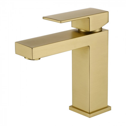 HMR - Deck Mounted One-Hole Single Handle Bathroom Sink Faucet in Vland Stylish Luxury
